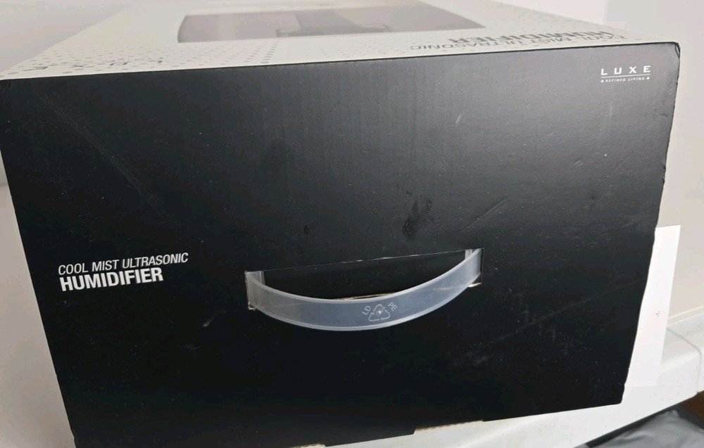 LUXE Cool Mist Ultrasonic HUMIDIFIER