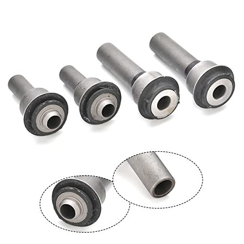 4PCS Front Bushing Engine Cradle Subframe Crossmember Kit Compatible with Nissan