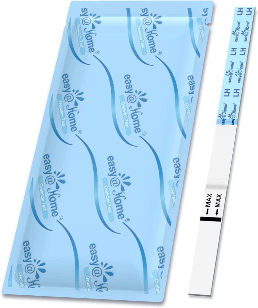 Ovulation Test Strips (50-Pack), FSA Eligible Ovulation Predictor Kit, Powered b