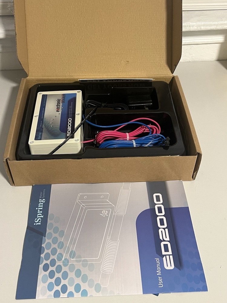 iSpring ED2000 Water Softener System Whole House Electronic Descaler