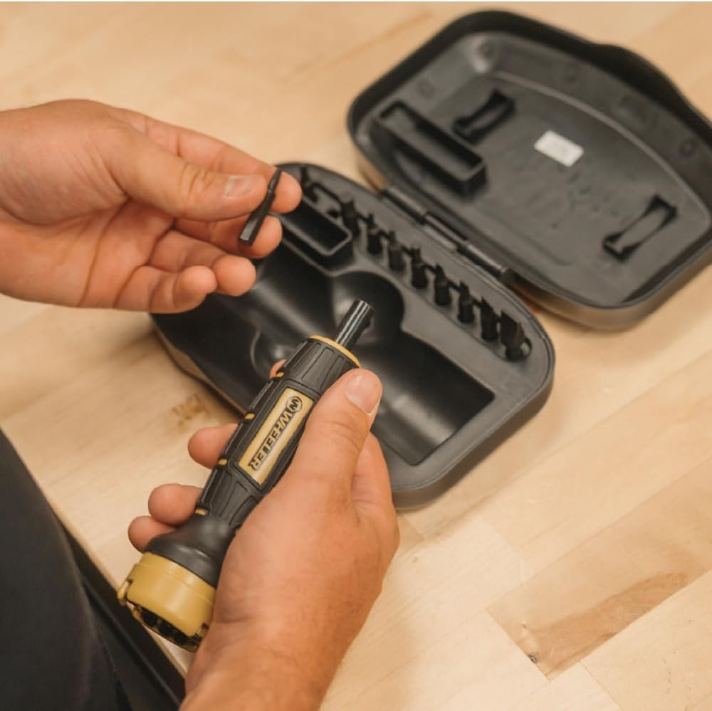 Digital Firearms Accurizing Torque Wrench with Interchangeable Bits And