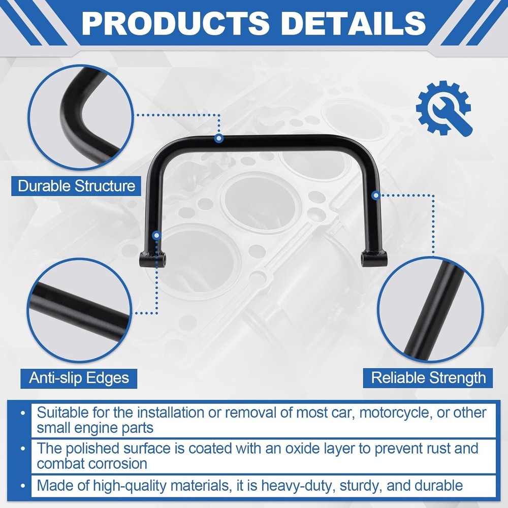 Valve Spring Compressor Set, 12PCS Clamp Removal Tool with...