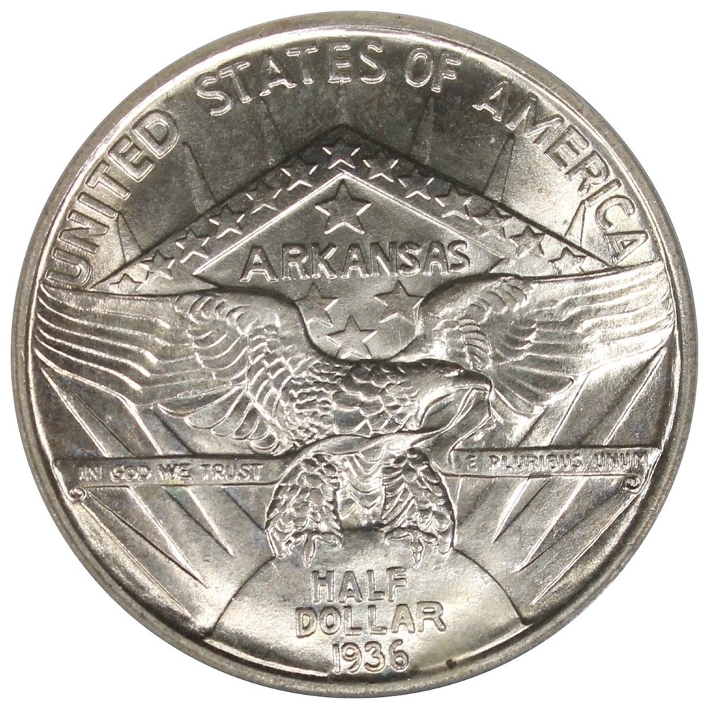 1936 Robinson Commemorative Half Dollar PCGS MS64 50C