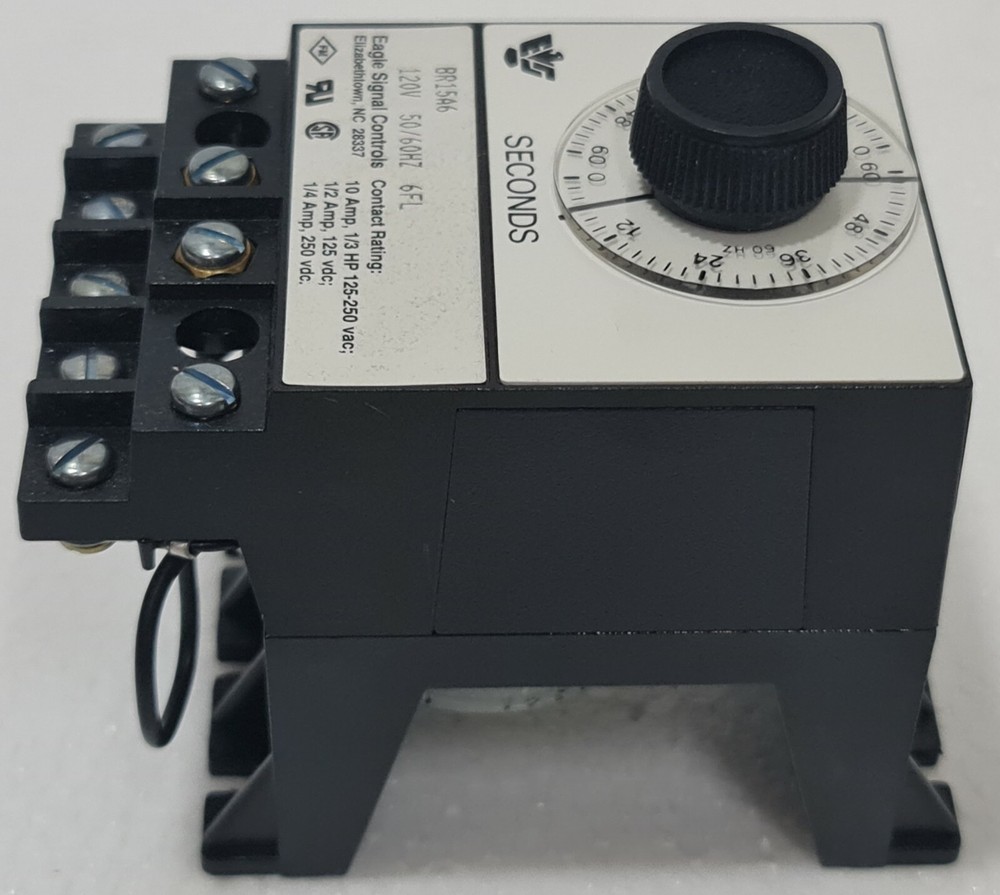 EAGLE SIGNAL CONTROLS BR15A6 RESET TIMER 120V 50/60 Hz