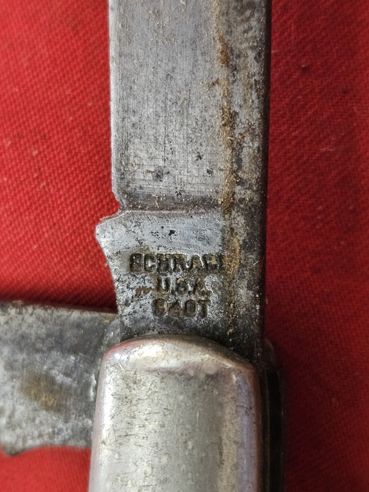 Vtg Schrade Old Timer Model 949T Pocket Knife