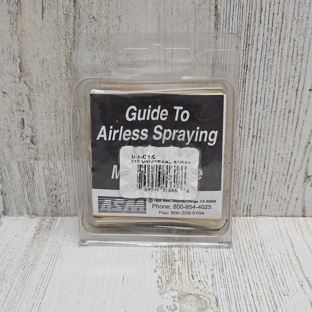 ASM Airless Spay Tip Universal Flat 90-615