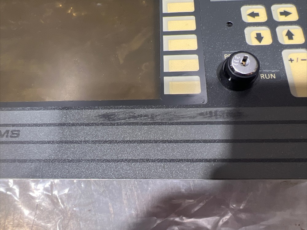 MODEL 7690, MAT. HANDLER CONTROL, BRUCE IND.CNTRL Front Panel Used Surplus