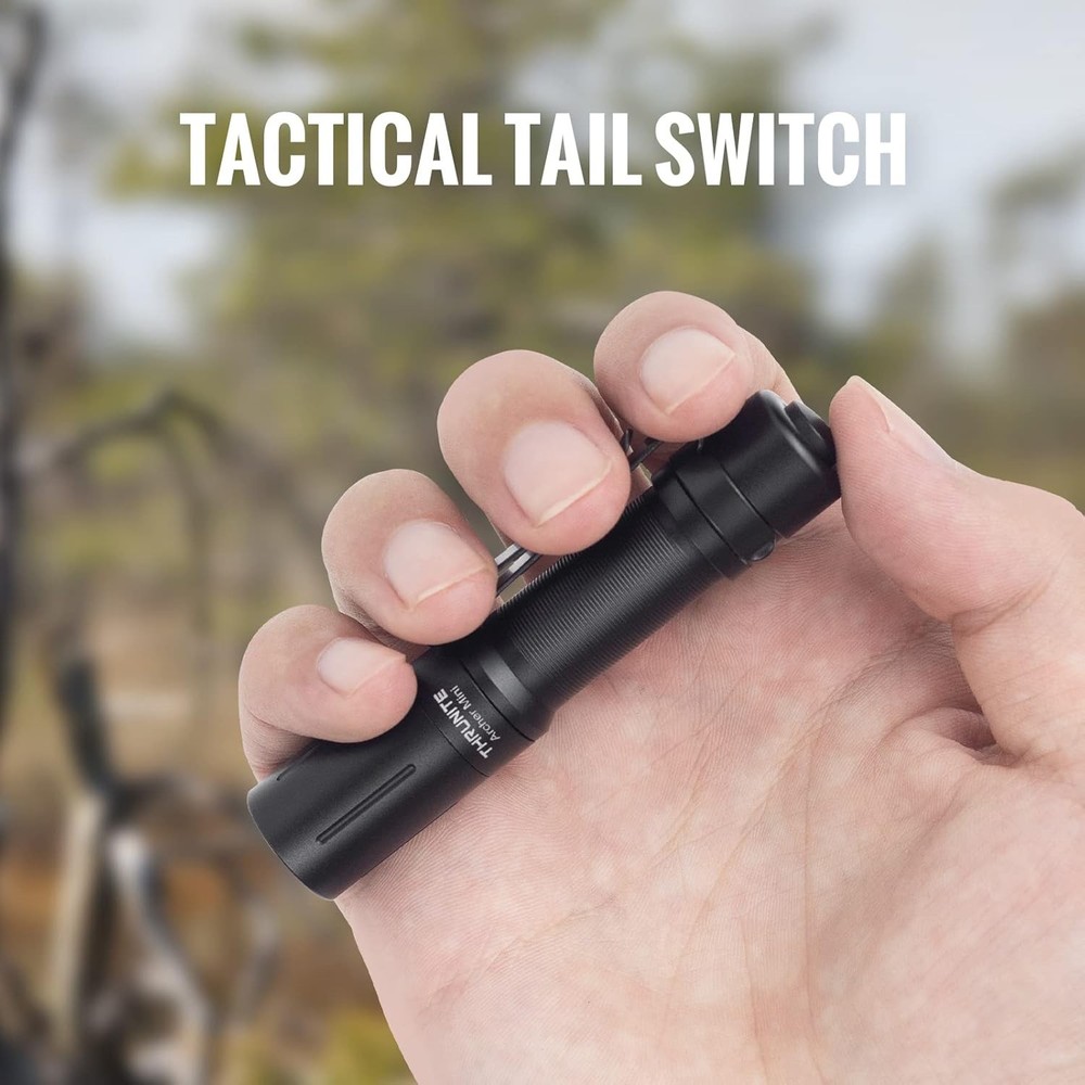 ThruNite EDC Flashlight Archer Mini, 405 pocket size, Black Neutral White