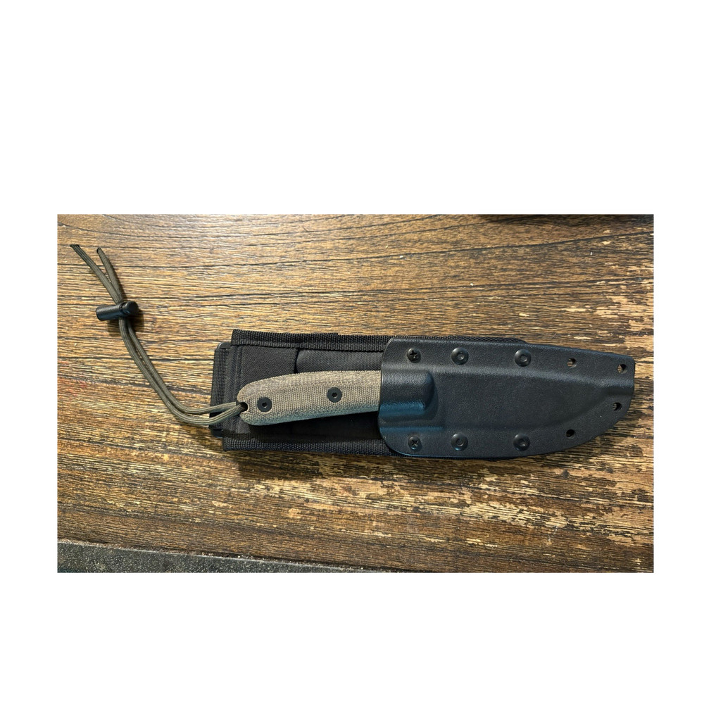 ESEE 4HM with kydex sheath and molle attachment