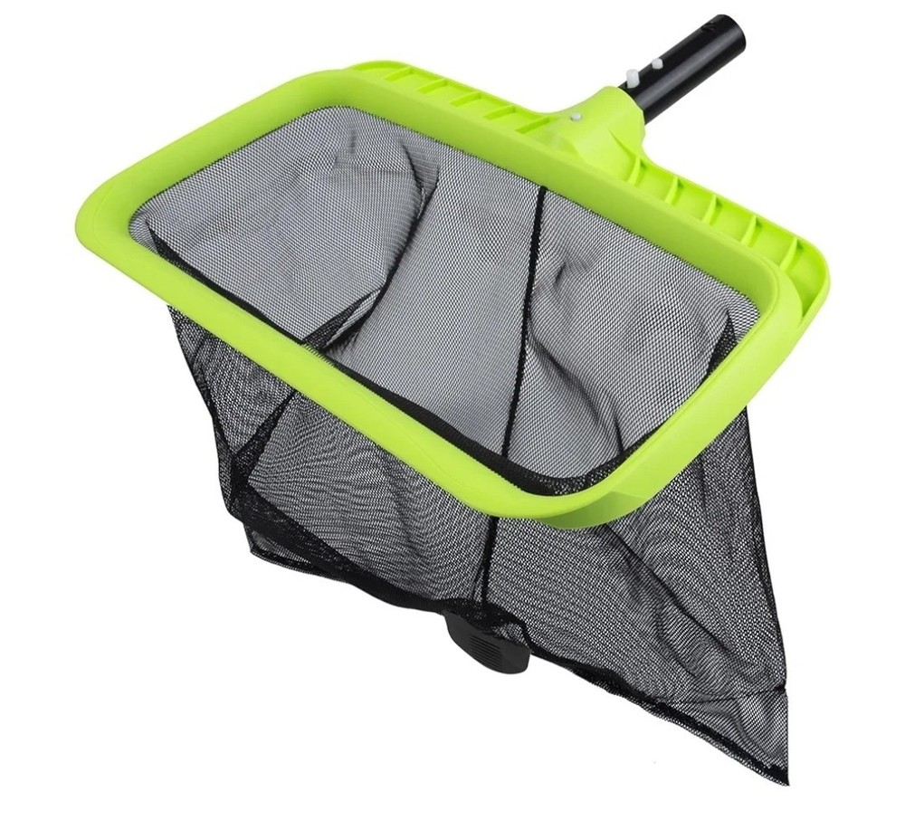 Sepetrel Swimming Pool Leaf Skimmer Net,Reinforced Frame Deep Rake Net