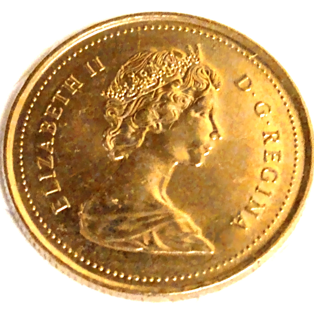 CANADA 1989 Circulated Twenty-Five 25 Cents Quarter, Very Nice Condition.