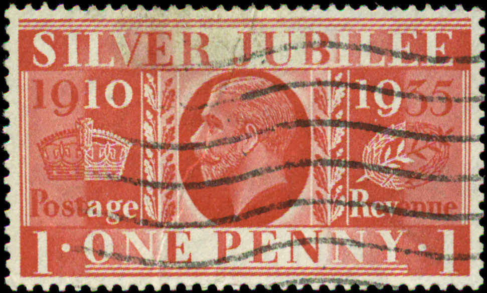Great Britain  Scott #227v Inverted Watermark Used