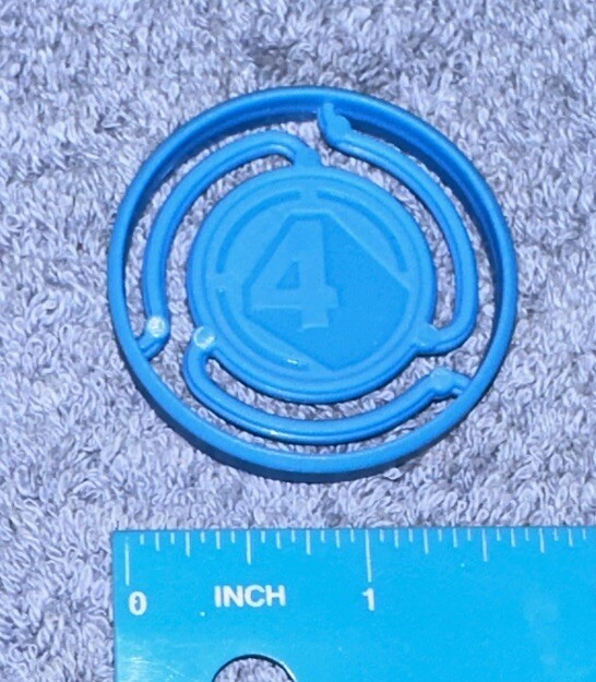 2020 Hasbro Connect 4 Four Blast Powered By Nerf Replacement Disc Blue