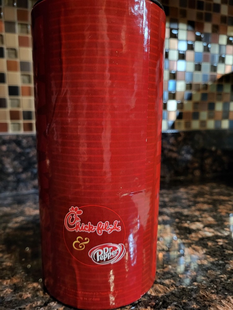 Chick-fil-A/Dr. Pepper Glass