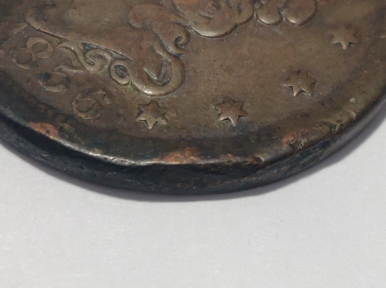 1856 LARGE CENT UPRIGHT 5