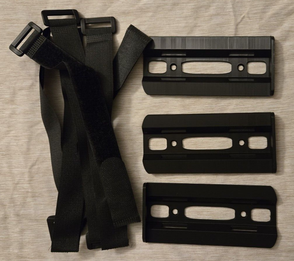3 Pieces PBC Power Bar Craddle Mounting Bracket, Fits Ecotech, Neptune, Maxspec