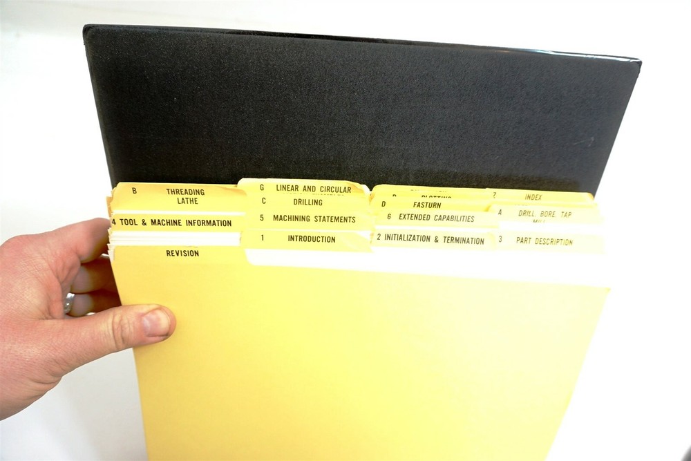 Vintage 1974 COMPACT II Programming Manual ~ Very Early computer book by MDSI