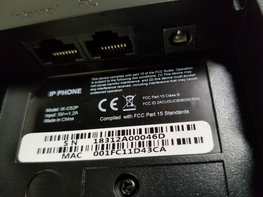 IP Phone IX-C52P