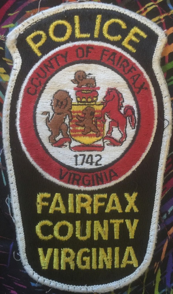 Fairfax County Virginia  Police Patch