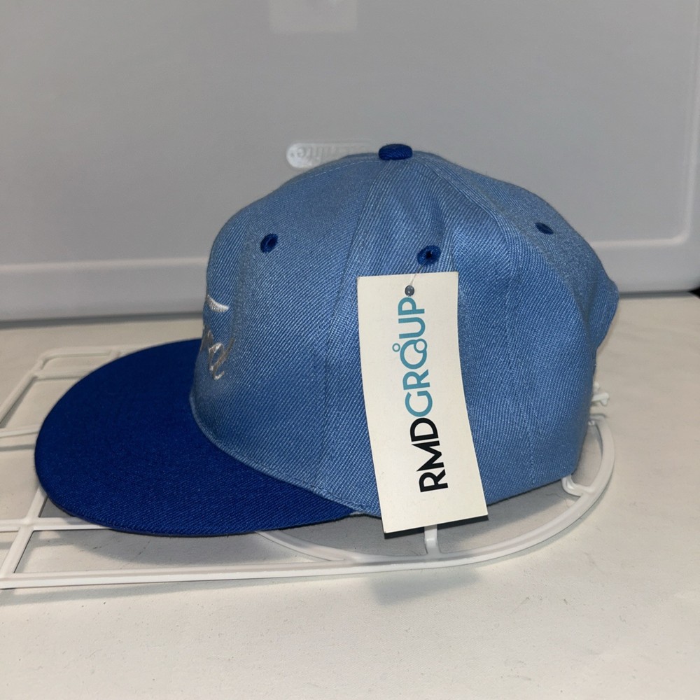 Ford Hat BLUE w. WHITE EMBROIDERED STITCHING