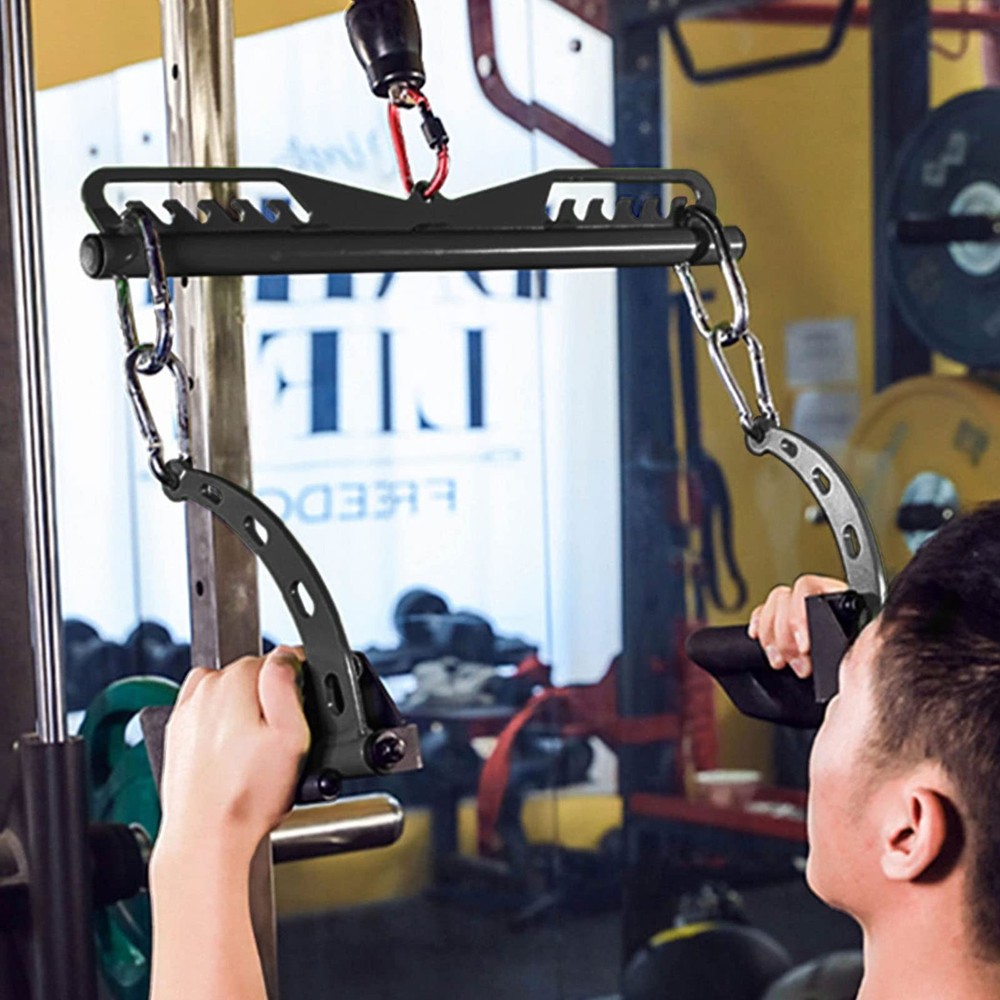 KORIKAHM LAT Pulldown Attachments for Cable Pulley System Machine, T-bar Row ...