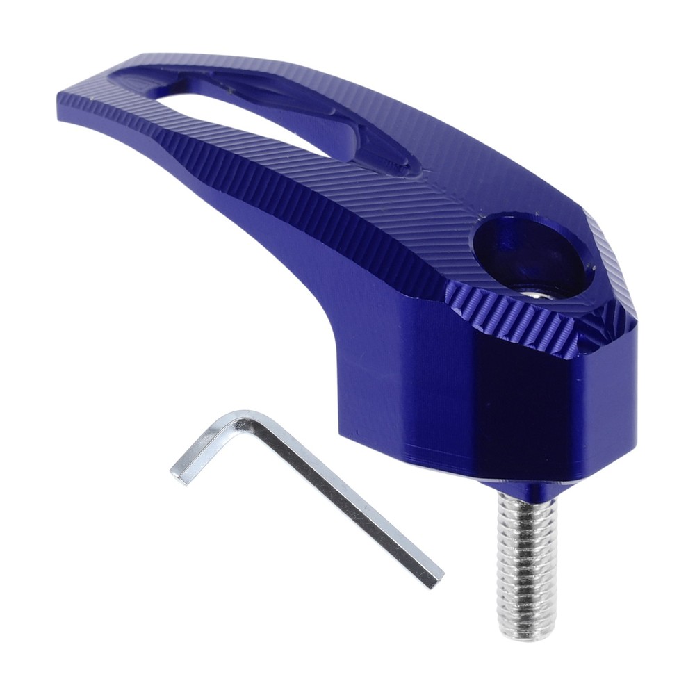 For motorcycle rectangular hook with screw 1 set blue