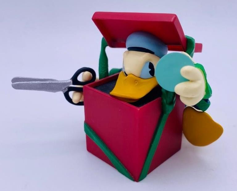 1997 Donald's Surprising Gift Hallmark Ornament