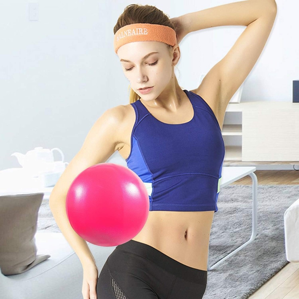 Compact 9-Inch Mini Exercise Ball: Enhances Strength & Flexibility for All Ages