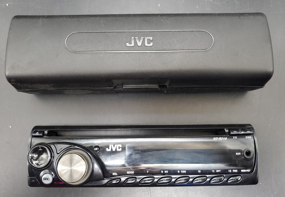 JVC KD-R210 FACEPLATE & CASE ONLY