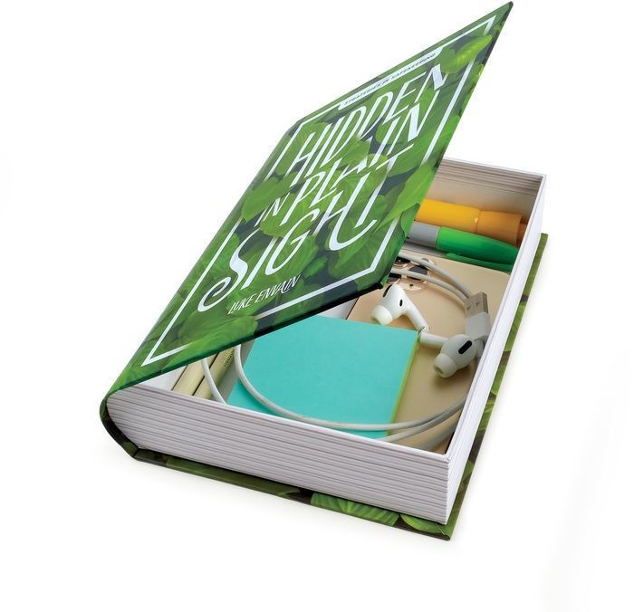Book Storage Book “Hidden In Plain Sight”