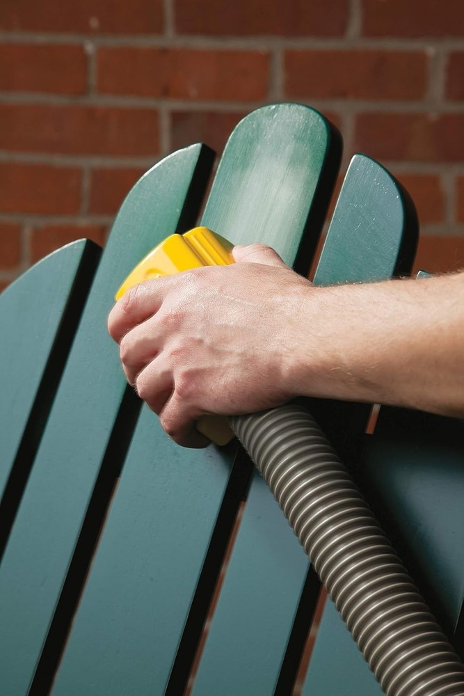 Dust-Free Sponge Sander 1-Pack Medium Grit Vacuum Powered for Drywall