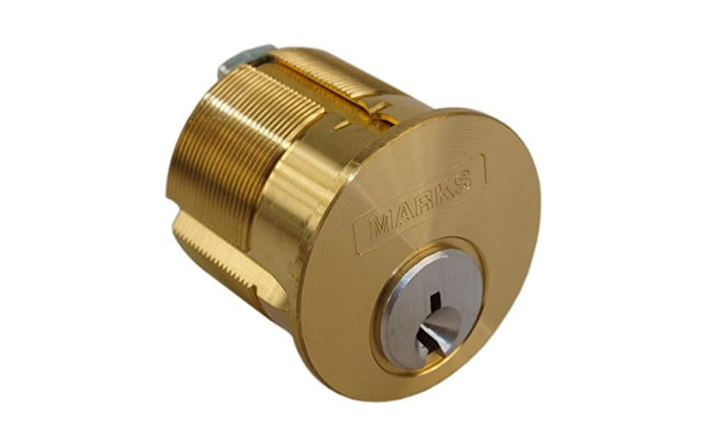 Marks Metro #2161 Solid 1-1/8" Mortise Cylinder