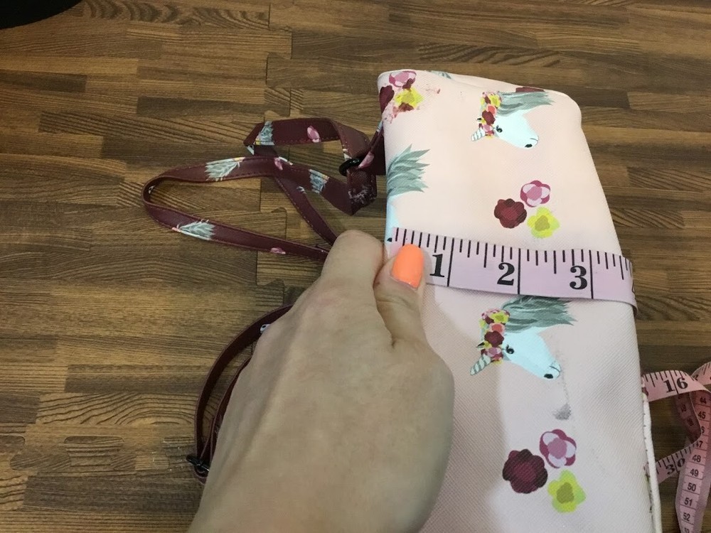 Girls School Pink Backpack Unicorn Pattern Adjustable Strap