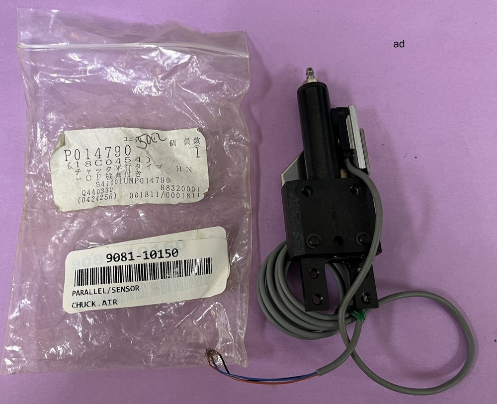 Yushin Parallel Chuck Air Sensor, 18C0454, 50E2