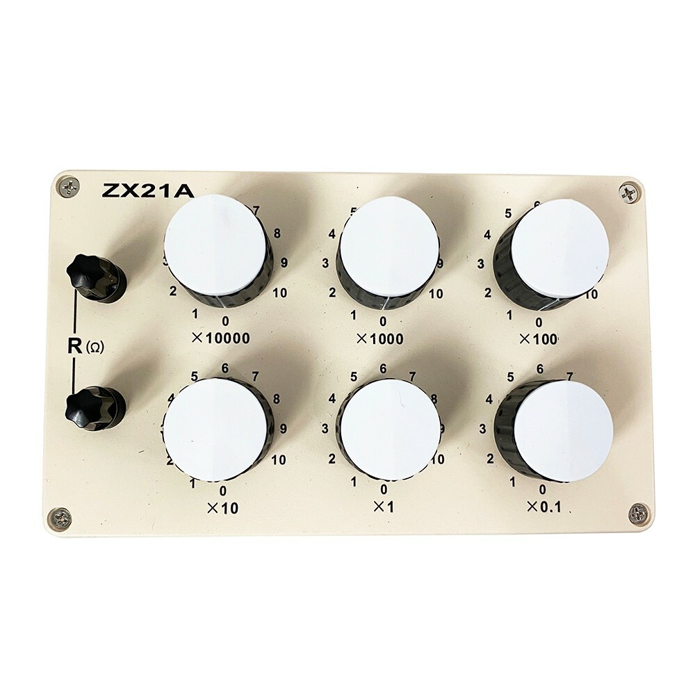 DC Resistance Box Precision Adjustable DC Bridges Decade Resistor Resistance Box