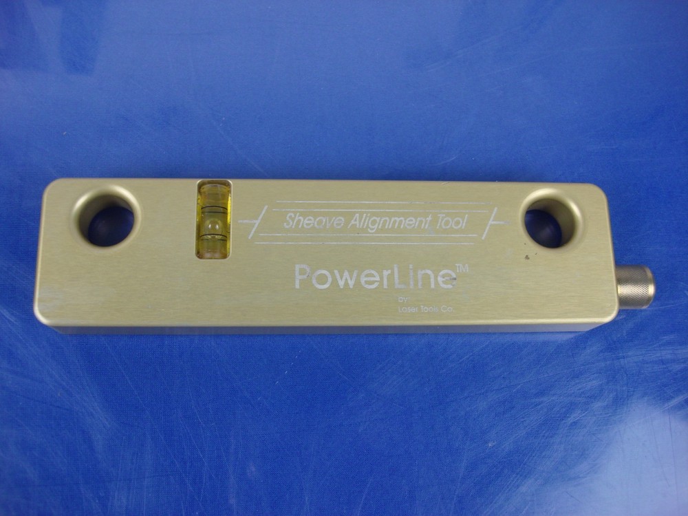 Laser Tools Green Beam Sheave Alignment System with Power Line