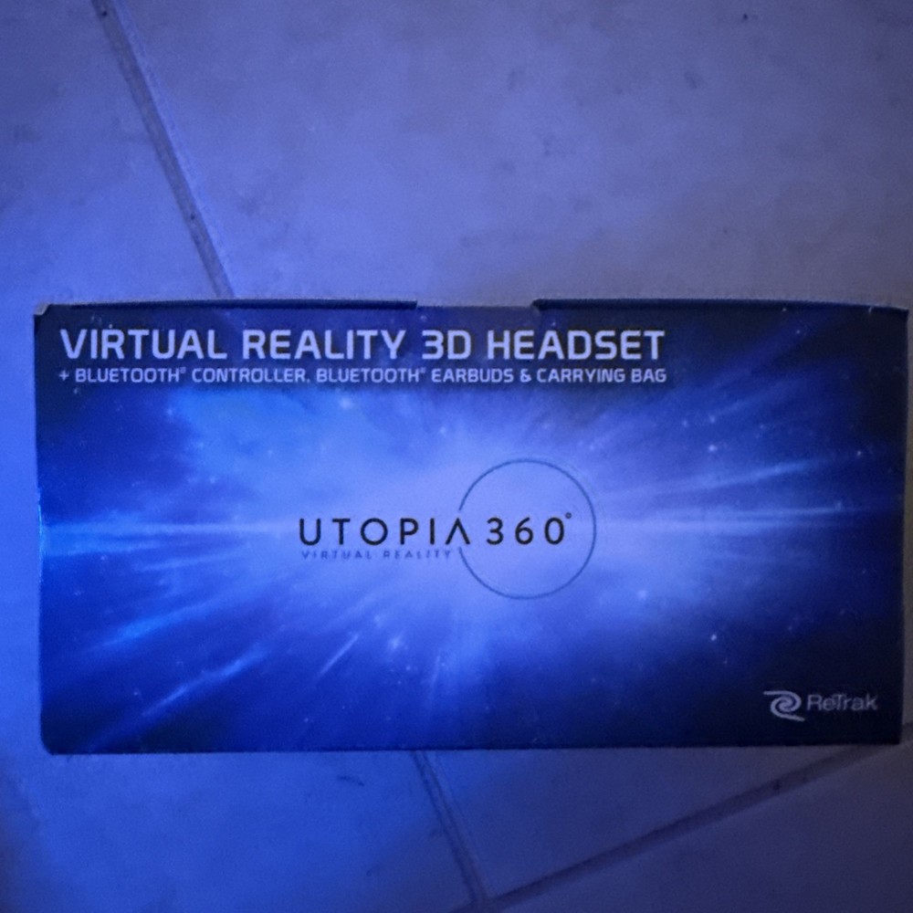 UTOPIA360 3D Virtual Reality Headset Bundle