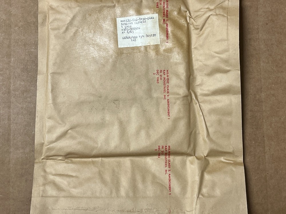 Kidde Aircraft Sensing Element P/N 809120 New