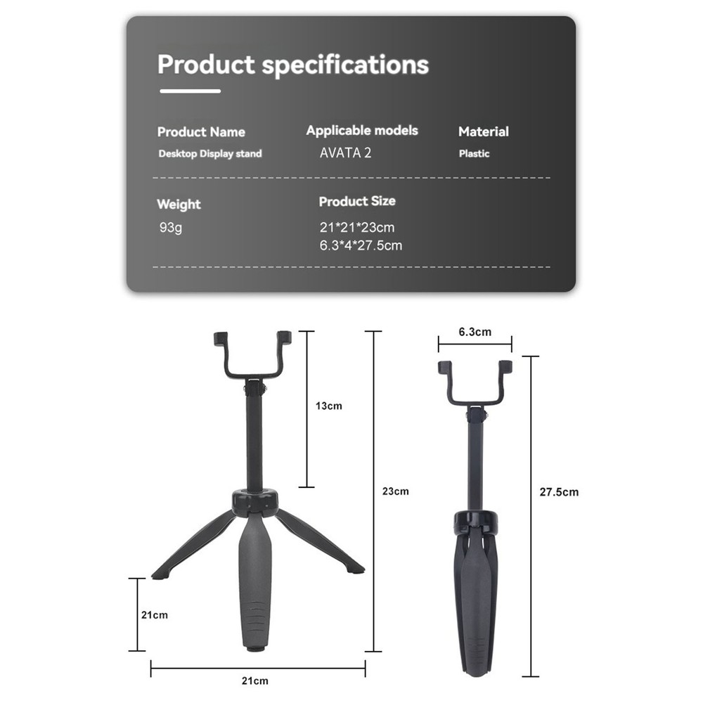 Drone Accessories Adjustable Angle Desktop Display Stand Tripod For DJI Avata 2