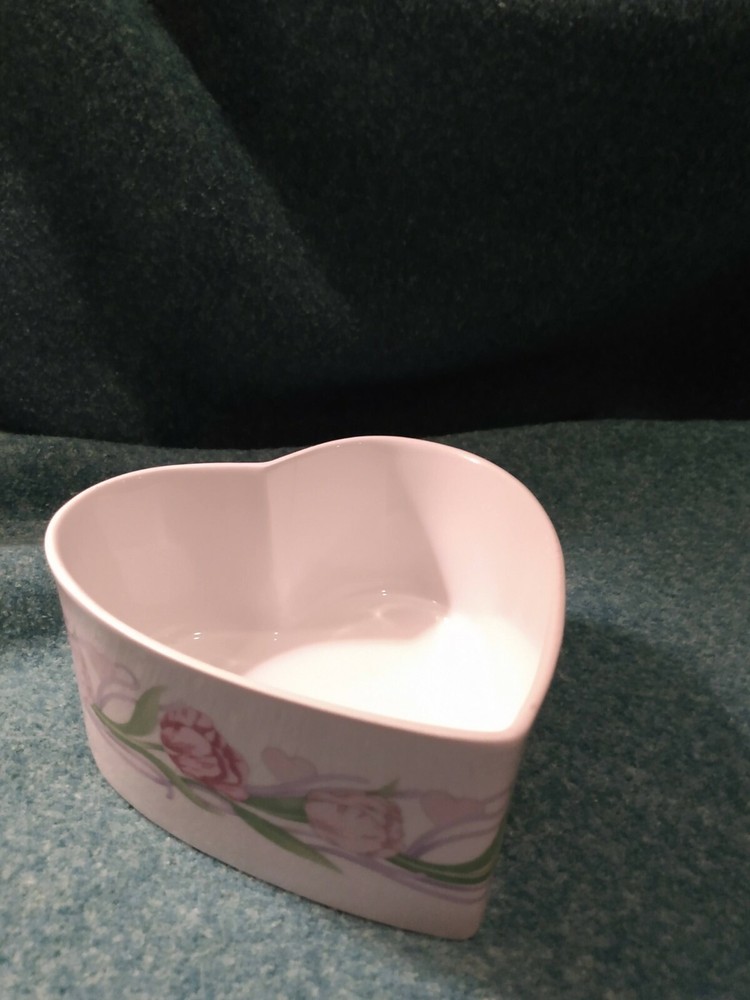FTD Heart Shaped Ceramic Container