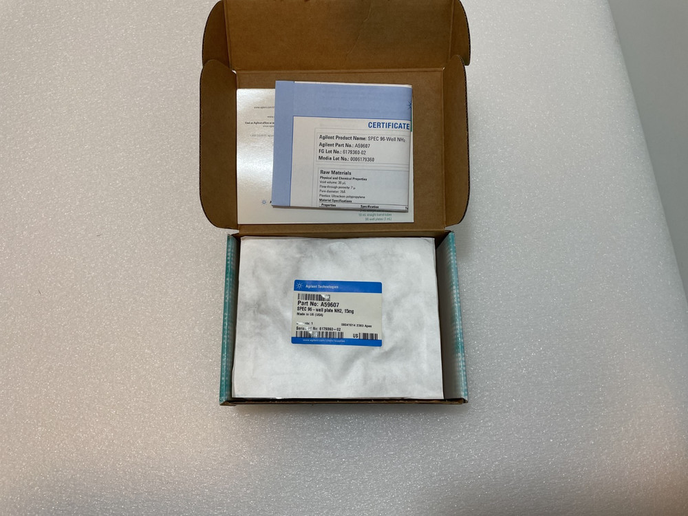 AGILENT A59607 SPEC 96 WALL PLATE NH2