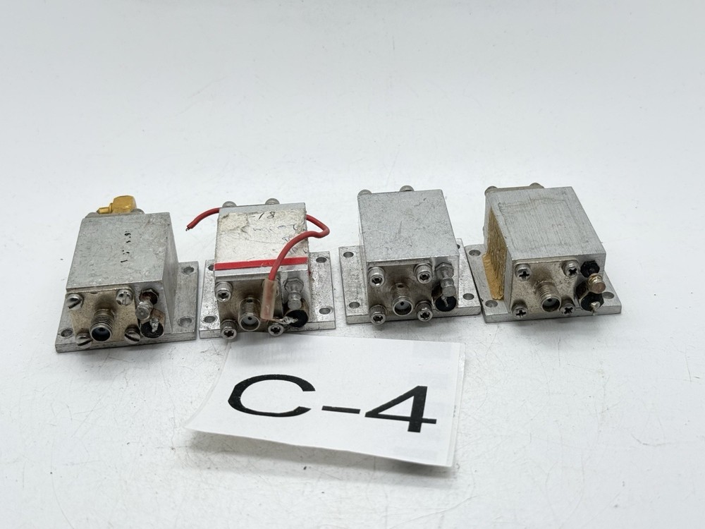 Lot of 4 RF Microwave Amplifier Modules