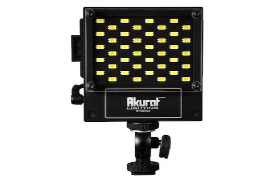 Akurat MIX3 On-Camera LED Light - Good Condition
