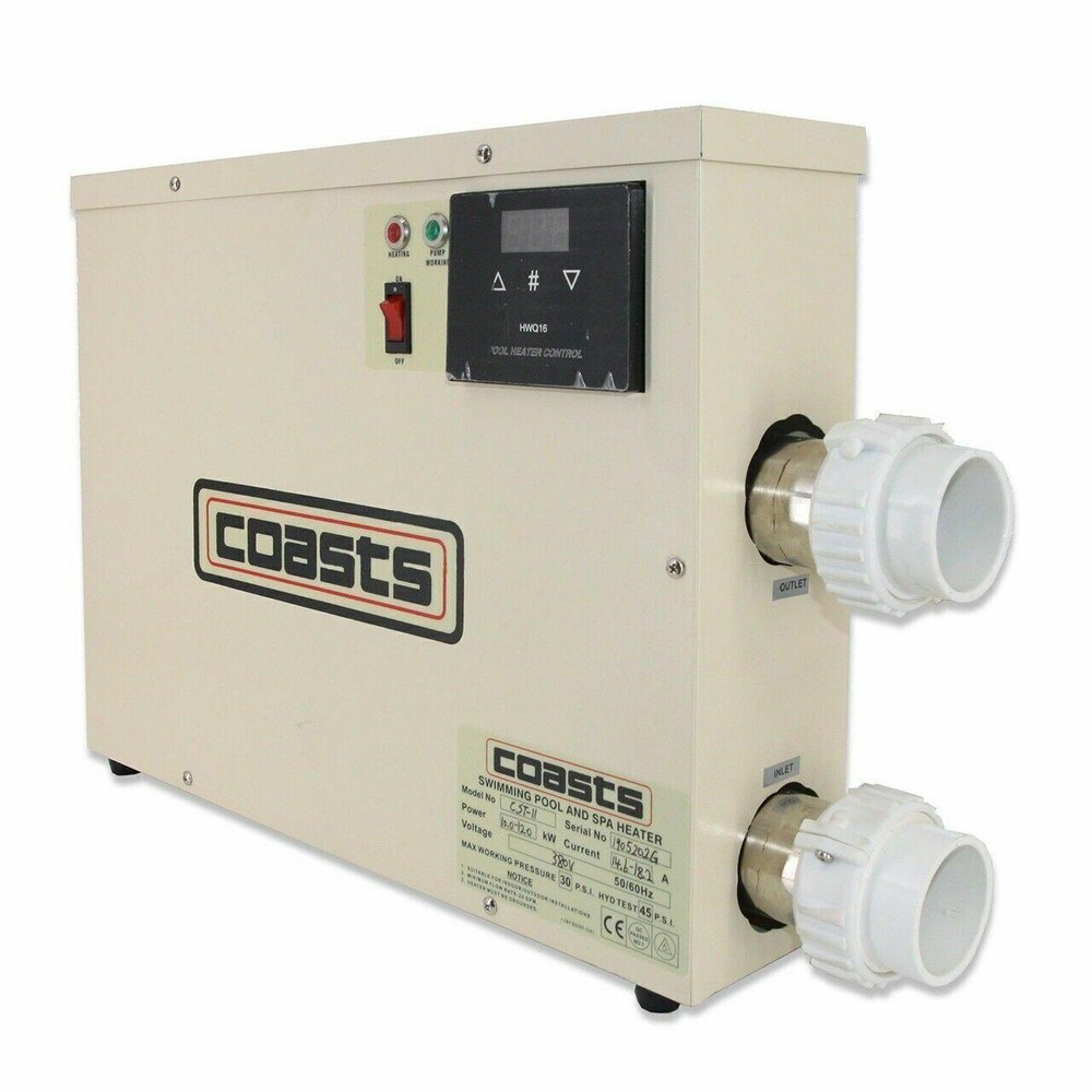 5.5KW Electric Pool Heater, Constant Temperature SPA Water Heater 220V/380V