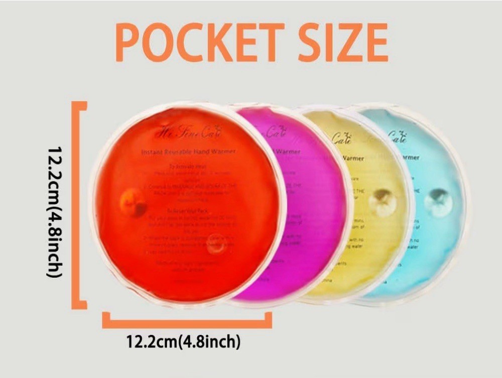 Large Reusable Hand Warmer - Round
