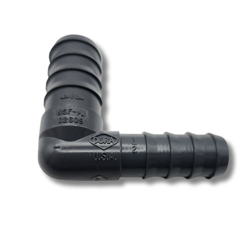 Barbed Reducing Elbow 3/4" x 1/2" 10 pack