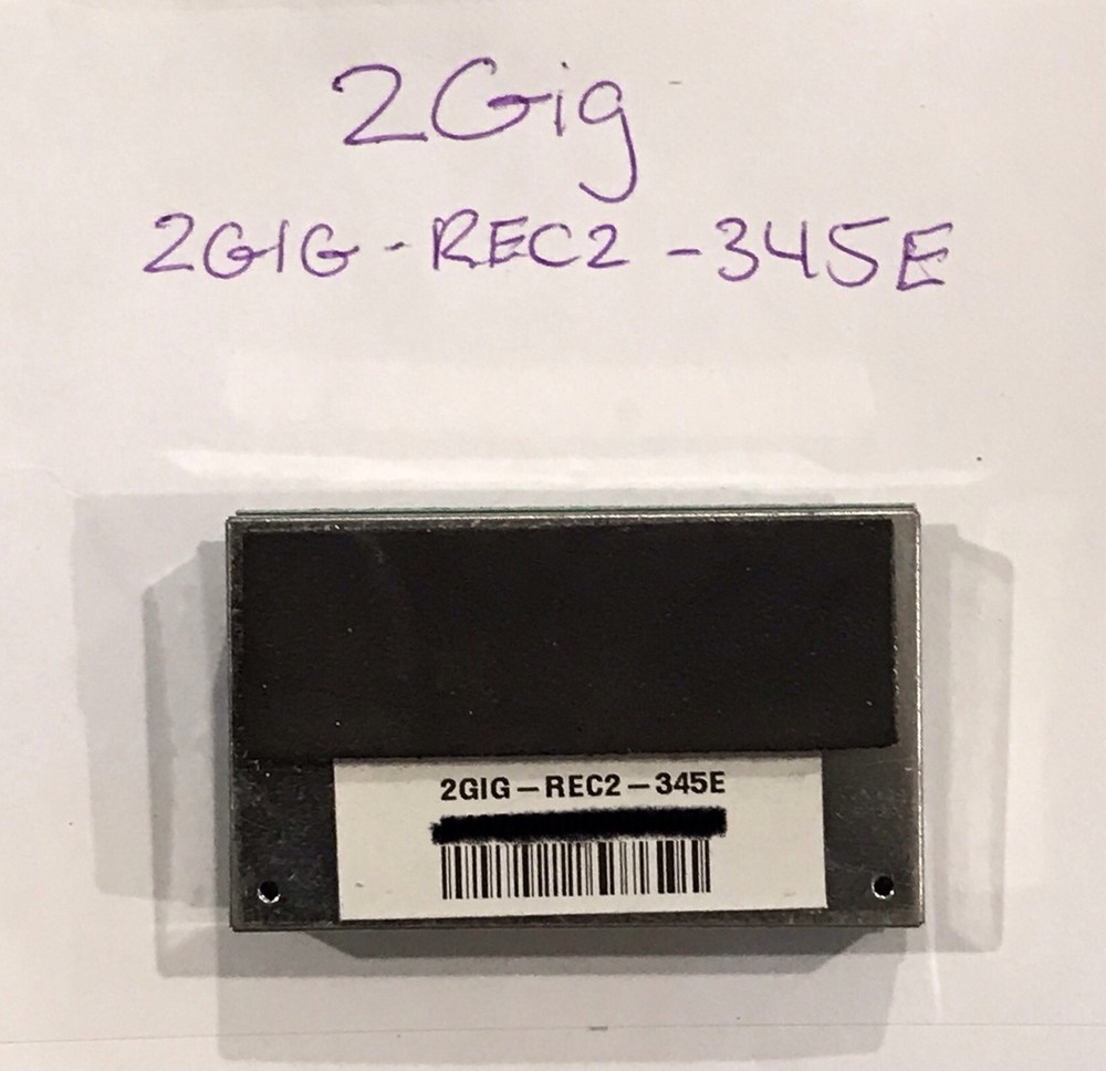 2GIG TECHNOLOGIES 2GIG-REC2-345E WIRELESS RECEIVER - PREOWNED