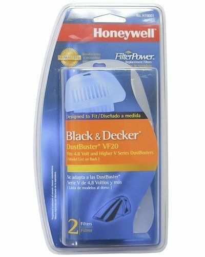 Honeywell #H19001 Black/Deck VF-20 Filter 2pack