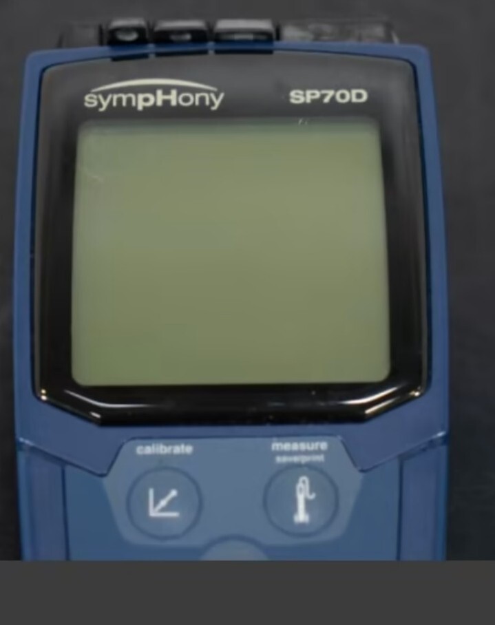 VWR SympHony Dissolved Oxygen Meter SP70D Handheld Meter