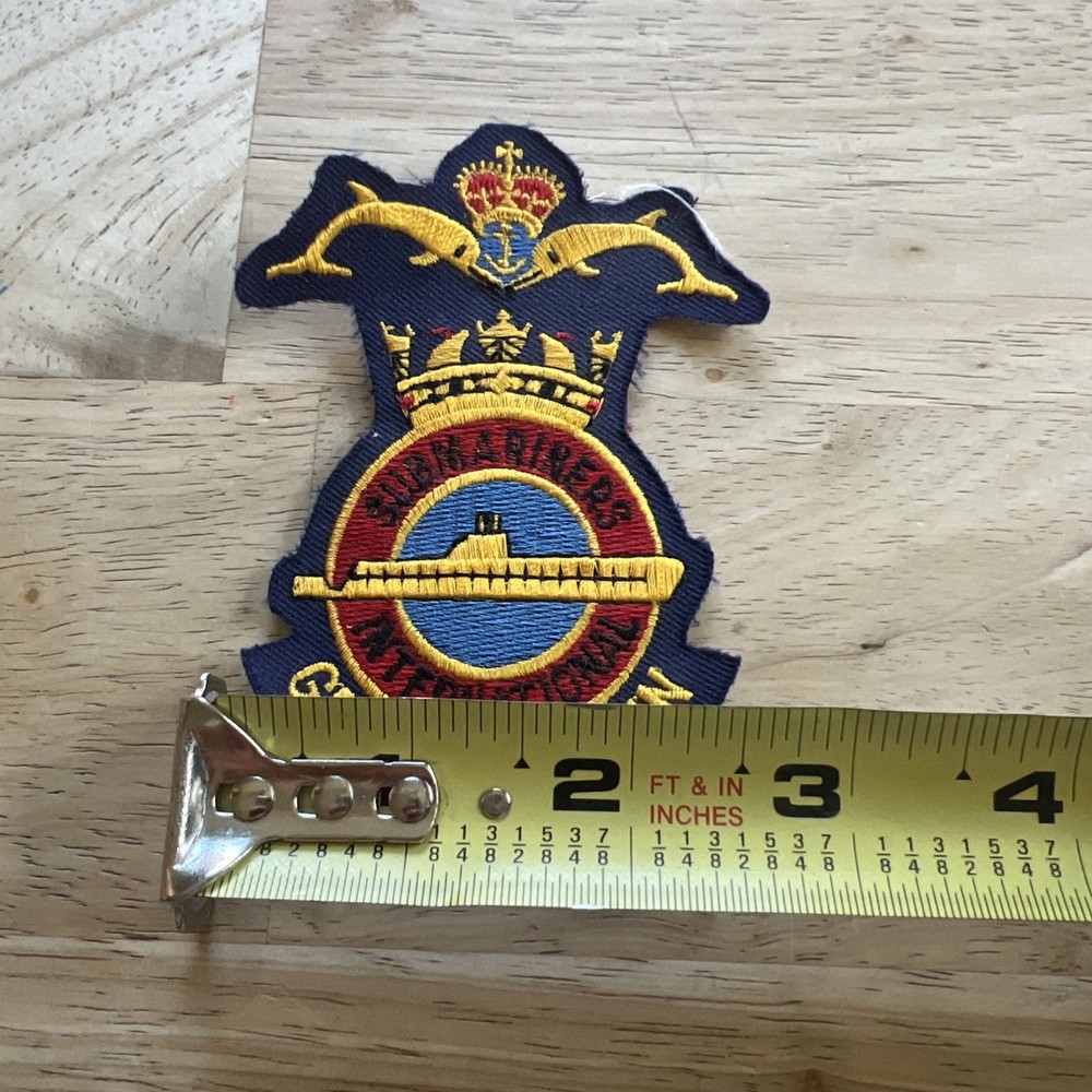 SUBMARINERS INTERNATIONAL GREAT BRITAIN CLOTH PATCH.